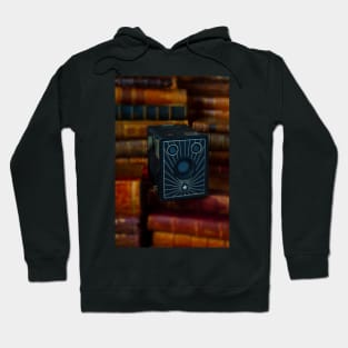 Old Camera On Vintage Books Hoodie